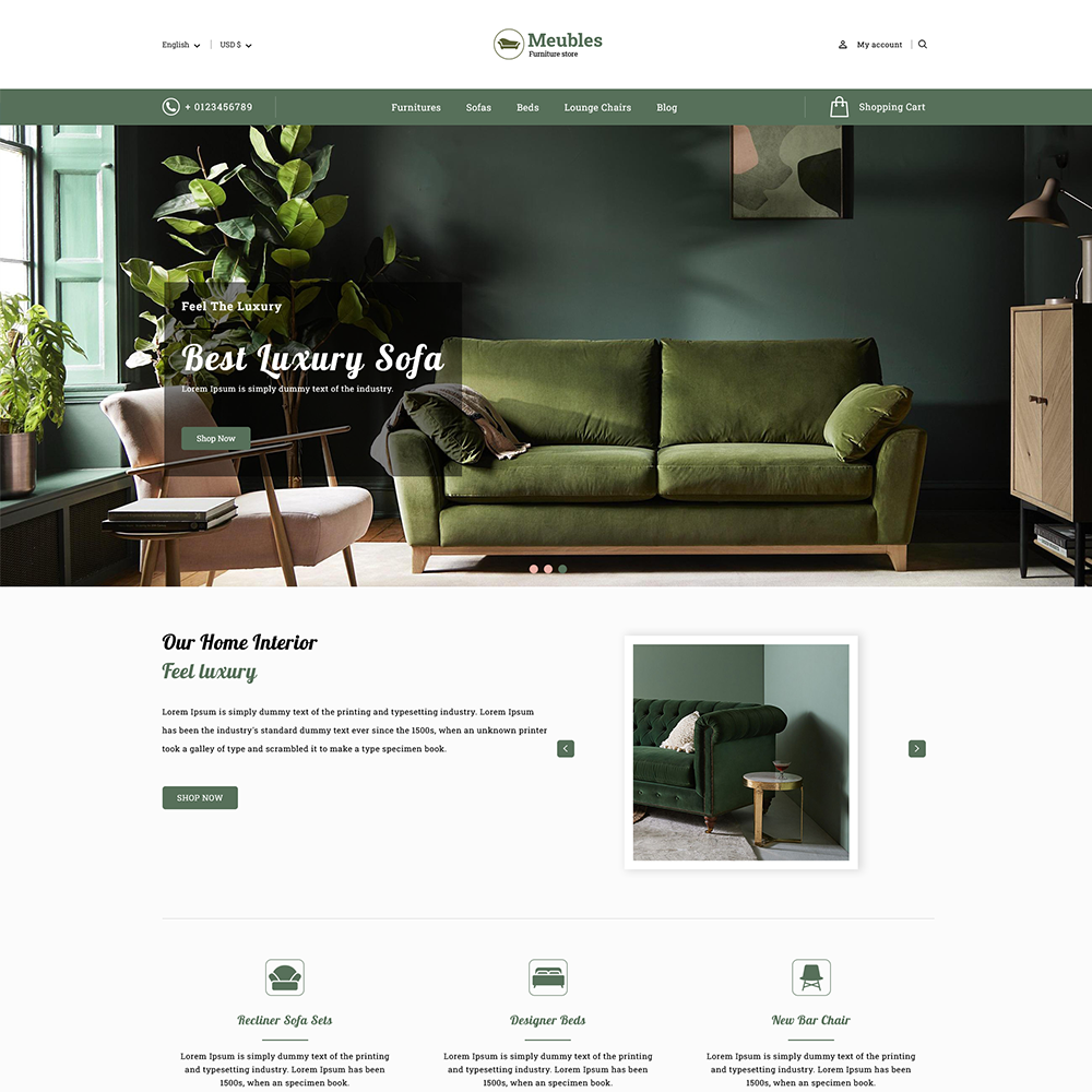 Meubles PrestaShop Theme