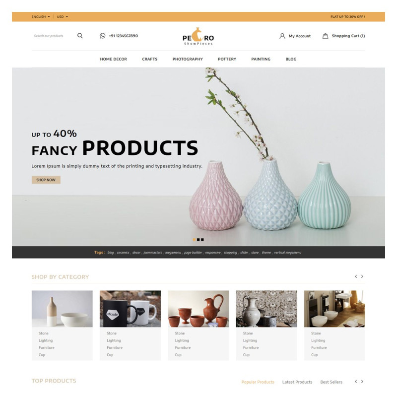 Pero PrestaShop Theme