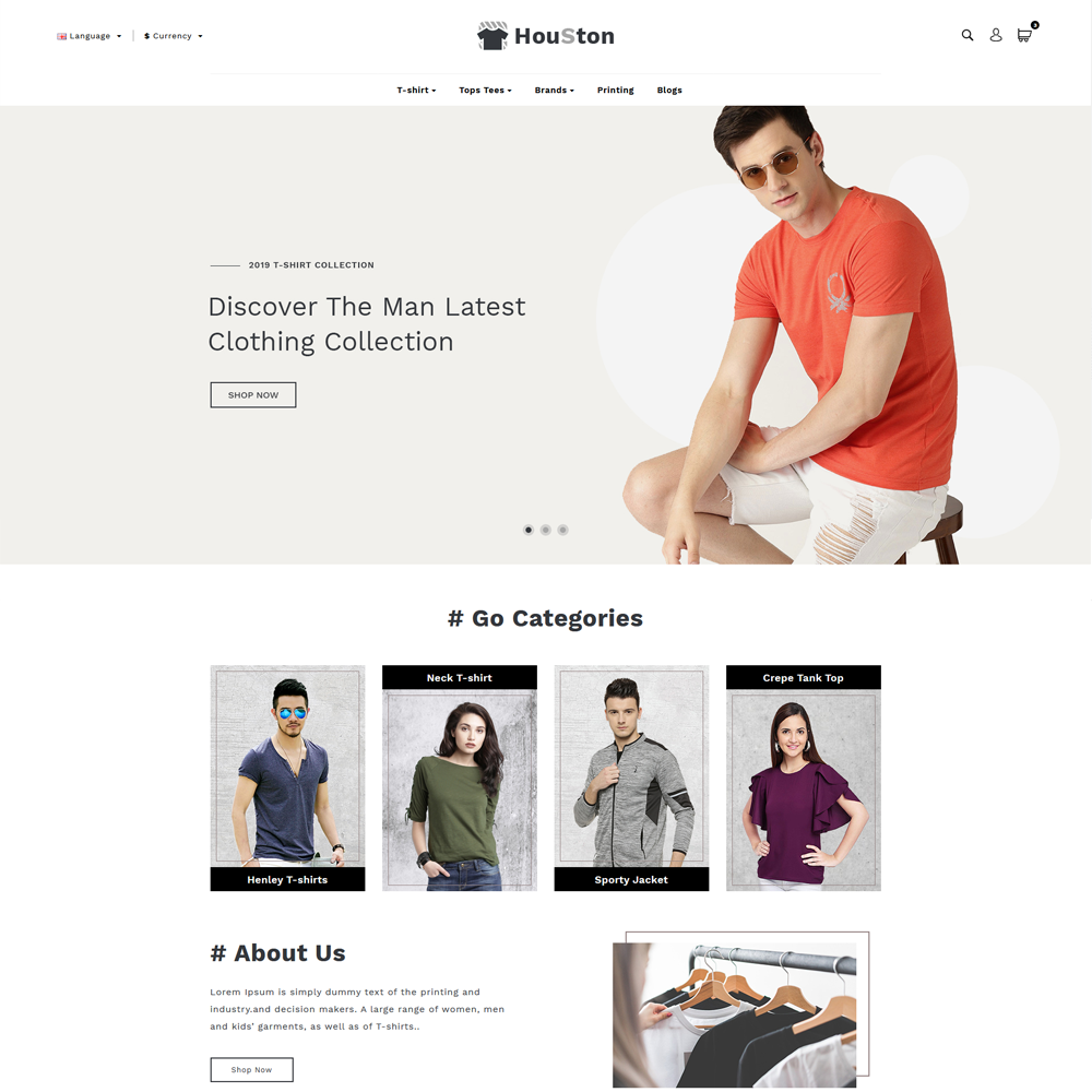 Houston OpenCart Template