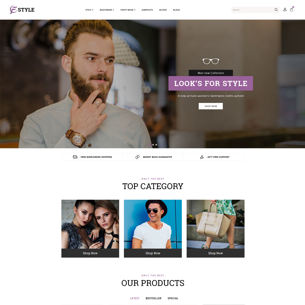 Fstyle OpenCart Template